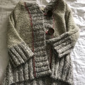 Free People Chunky Sweater Jacket